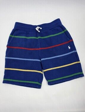 Polo Ralph Lauren boys' striped sweatshorts size M